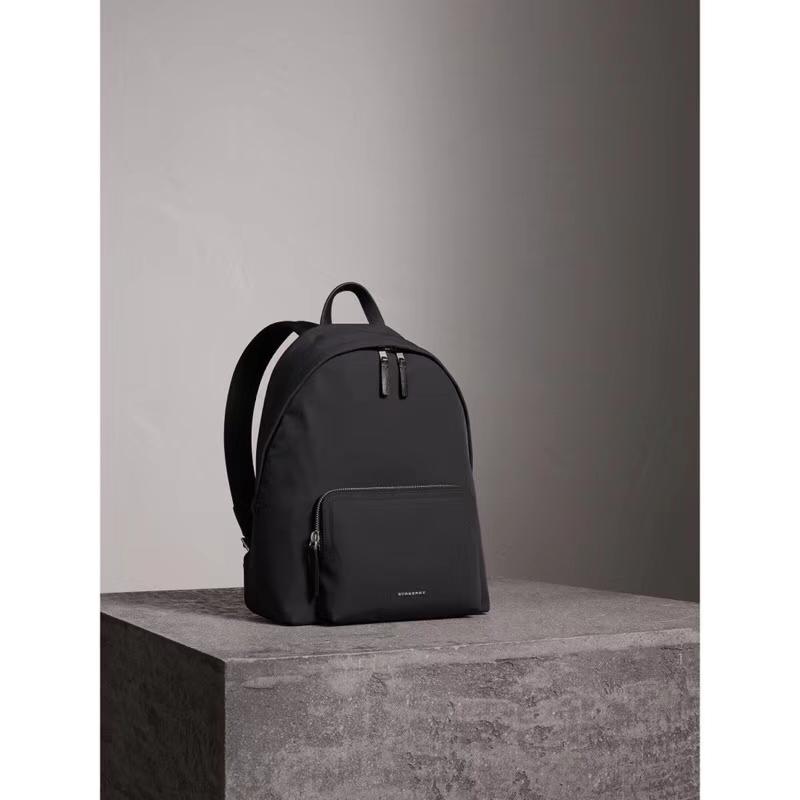 Burberry Handbags 40459281 waterproof cloth black black shoulder strap